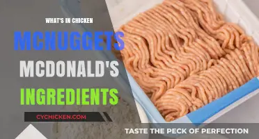 Unveiling McDonald's Chicken McNuggets: Ingredients and Recipe Secrets