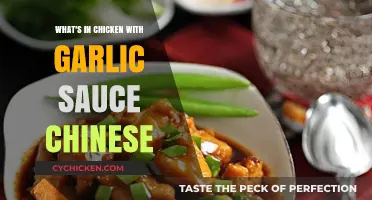 Exploring the Flavorful Ingredients in Chinese Chicken with Garlic Sauce