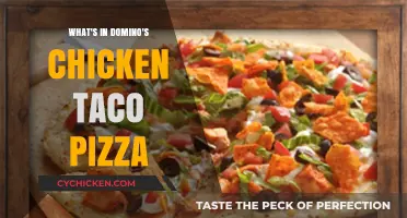 Domino's Chicken Taco Pizza: Ingredients, Flavors, and Toppings Explained