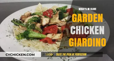Olive Garden Chicken Giardino: Ingredients, Flavors, and Recipe Secrets