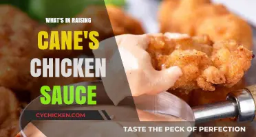 Unveiling the Secret Ingredients in Raising Cane's Chicken Sauce
