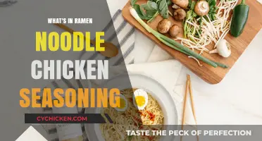 Unveiling the Flavor Secrets: Ramen Noodle Chicken Seasoning Ingredients Explored
