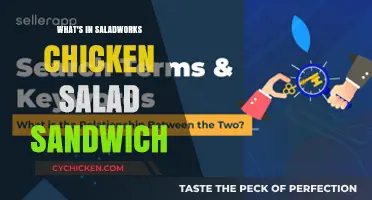 Discover the Fresh Ingredients in Saladworks' Chicken Salad Sandwich