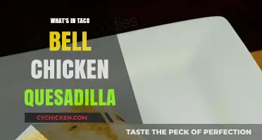 Taco Bell Chicken Quesadilla Ingredients: A Full Breakdown Inside