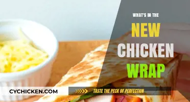 Discover the Delicious Ingredients Inside the New Chicken Wrap