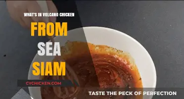 Exploring Sea Siam's Volcano Chicken: Ingredients and Fiery Flavors Revealed