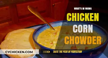 Wawa Chicken Corn Chowder Ingredients: A Hearty Soup Breakdown