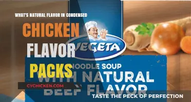 The Mystery of Natural Flavors in Condensed Chicken Flavor Packs