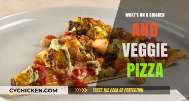 Delicious Chicken and Veggie Pizza Toppings: A Flavorful Combination