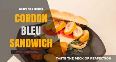 Discover the Delicious Layers of a Chicken Cordon Bleu Sandwich