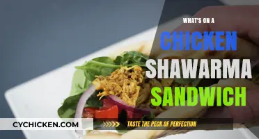 Discover the Delicious Layers of a Chicken Shawarma Sandwich