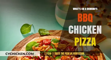 BBQ Chicken Pizza: Domino's Style