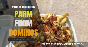 Domino's Chicken Bacon Parmesan Pizza: Ingredients and Flavor Breakdown