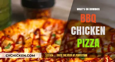 Discover the Delicious Toppings on Domino's BBQ Chicken Pizza