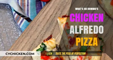 Discover Domino's Chicken Alfredo Pizza Toppings and Ingredients