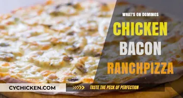 Domino's Chicken Bacon Ranch Pizza: Ingredients, Flavors, and Toppings Explained