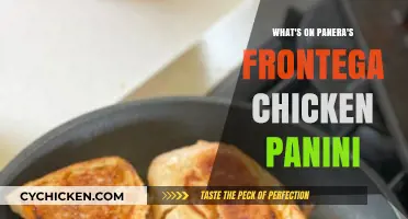 Discover Panera's Frontega Chicken Panini Ingredients and Flavors