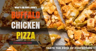 Papa John's Buffalo Chicken Pizza: Spicy, Cheesy, and Delicious