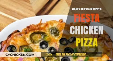 Papa Murphy's Fiesta Chicken Pizza: Spicy, Cheesy, and Delicious!