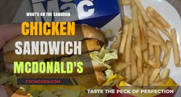 McDonald's Canada's Chicken Sandwich: Ingredients, Flavors, and What's Inside