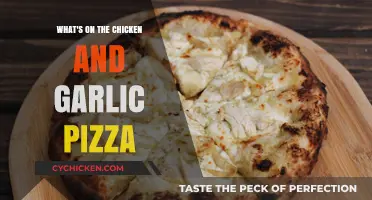 Delicious Chicken and Garlic Pizza Toppings: A Flavorful Combination