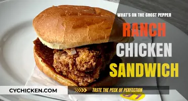 Spicy Delight: Ghost Pepper Ranch Chicken Sandwich Ingredients Revealed