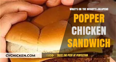 Wendy's Jalapeño Popper Chicken Sandwich: Ingredients, Flavors, and Spicy Details