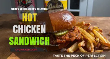 Nashville Hot Chicken Sandwich at Zaxby's: Ingredients & Fiery Details