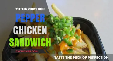Wendy's Ghost Pepper Chicken Sandwich: Spicy Ingredients & Fiery Flavors Revealed