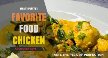 Popeye's Secret Love: Is Chicken His New Spinach?