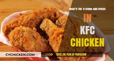 Herbs and Spices: KFC's Secret Recipe