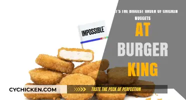 Burger King's Largest Chicken Nugget Order: How Big Can You Go?