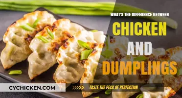 Chicken and Dumplings: Unraveling the Delicious Differences in This Classic Dish