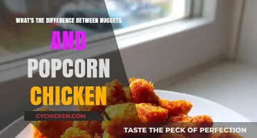 Nuggets vs. Popcorn Chicken: Unraveling the Tasty Differences