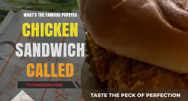 Unveiling the Iconic Name of Popeyes' Famous Chicken Sandwich