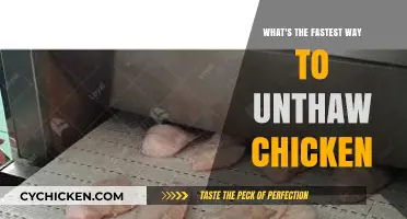 Quickly Safely Unthaw Chicken: The Fastest Defrosting Methods Revealed