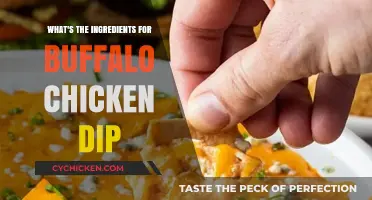 Creamy Buffalo Chicken Dip: Essential Ingredients for the Perfect Snack