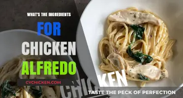 Creamy Chicken Alfredo: Essential Ingredients for Perfect Pasta Dish