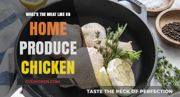 Home-Raised Chicken: Quality, Taste, and Texture of the Meat Explored