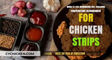 Hot Holding Chicken Strips: Safe Temperature Requirements