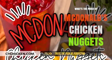 McDonald's Chicken Nuggets Price: How Much Do They Cost?