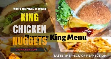 Burger King Chicken Nuggets: Current Prices and Value Options