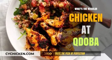 Qdoba's Regular Chicken: Ingredients, Flavor, and Menu Pairings Explained