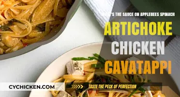 Applebee's Spinach Artichoke Chicken Cavatappi Sauce Secret Revealed