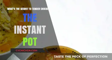 Unlocking the Secret to Perfectly Tender Chicken in Your Instant Pot