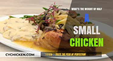 How Heavy is Half a Small Chicken?