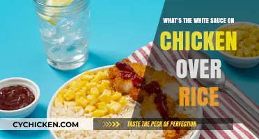 Unveiling the Creamy Mystery: White Sauce on Chicken Over Rice Explained