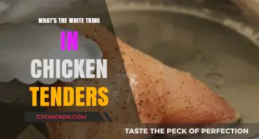 Unveiling the Mystery: What's the White Stuff in Chicken Tenders?