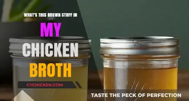 Unveiling the Mystery: What's That Brown Stuff in My Chicken Broth?