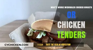 Nuggets vs. Tenders: Which McDonald's Chicken Option is Worse?